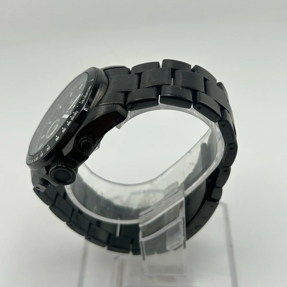 Fossil Decker CH2601 Stainless Steel Chronograph Black Men's Watch #606